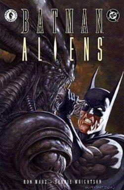 Batman Aliens - Portada Batman Aliens - Portada