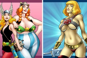 Personajes de cómic cambiados de sexo