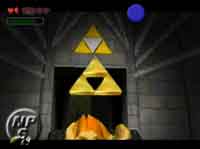 Zelda Ocarina of Time - La Trifuerza en el Templo del Tiempo
