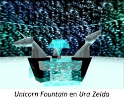 Zelda Ocarina of Time - Unicorn Fountain