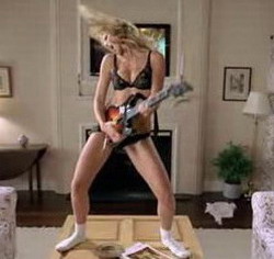 Rock - Heidi Klum Guitar Hero