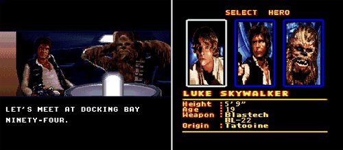 Super Star Wars - Han Solo y Chewbacca