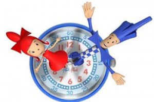 Flik Flak, son dos en un reloj