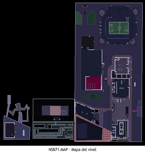Duke Nukem 3D - NSB71.MAP - Mapa