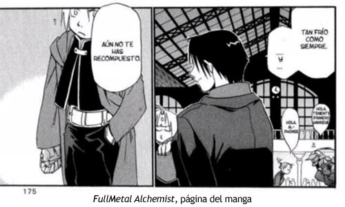 FullMetal Alchemist - Página del manga