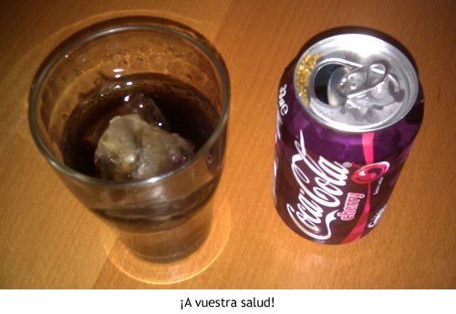 Coca-Cola Cherry a vuestra salud Coca-Cola Cherry a vuestra salud
