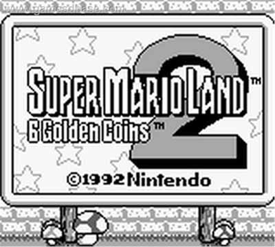Super Mario Land 2 - Inicio Super Mario Land 2 - Inicio