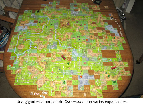 Carcassonne - Partida con expansiones