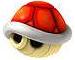 Super Mario Kart - Concha roja