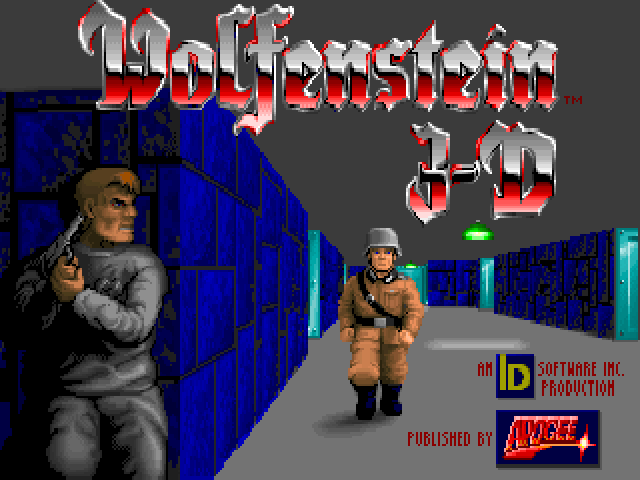 Wolfenstein 3D - Pantalla de título