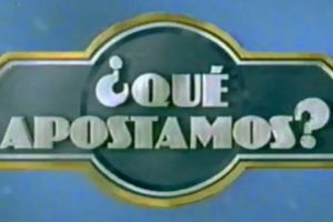 ¿Qué apostamos?