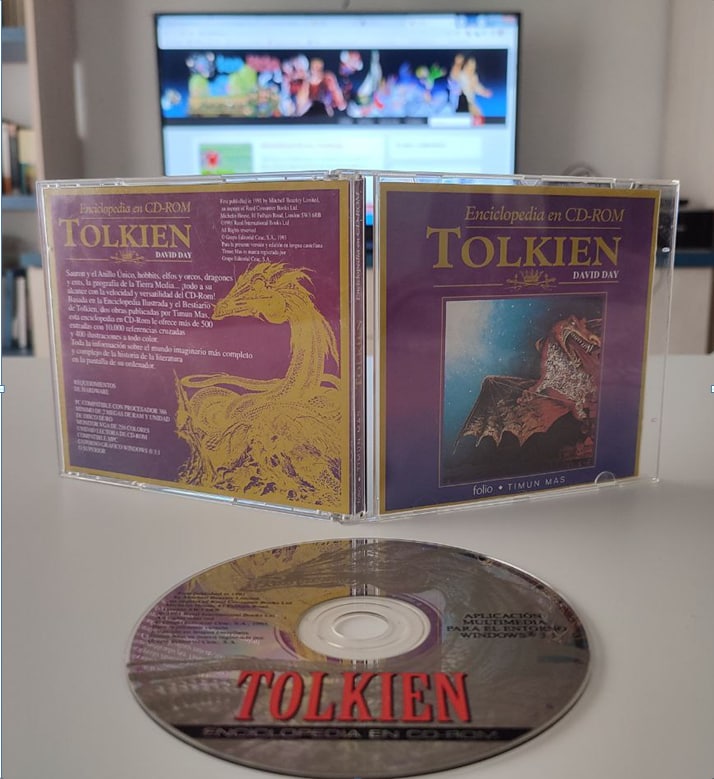 Tolkien Enciclopedia en CD-ROM - Caja