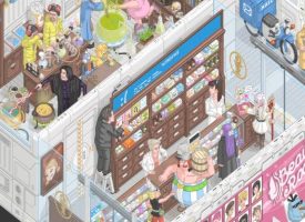 Floor796, una fantasía pixel art